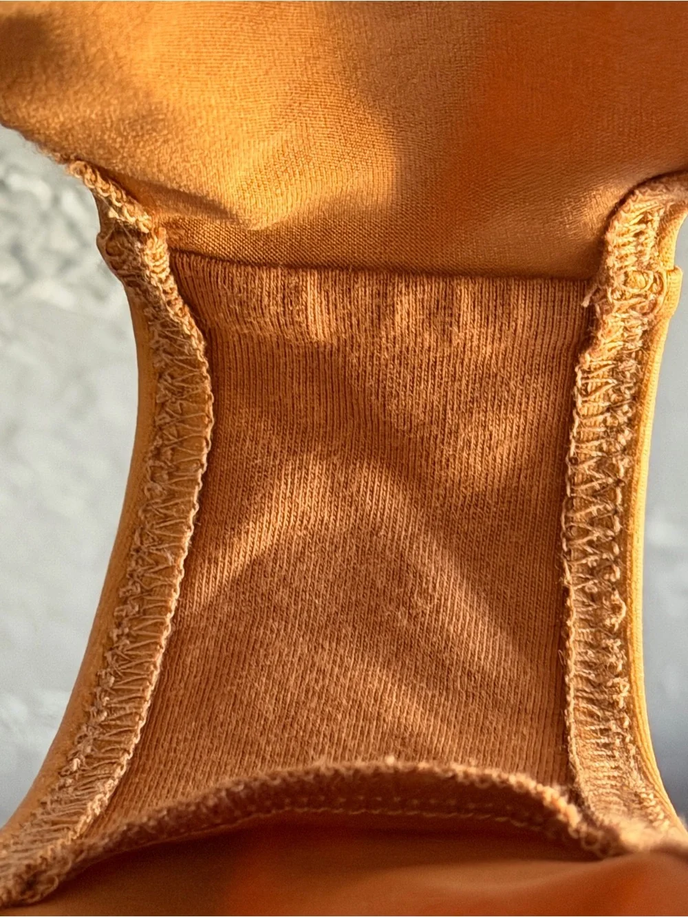 SKIMS Wet Jersey Cutout One Piece Swimsuit Monokini NWOT Ochre Size M